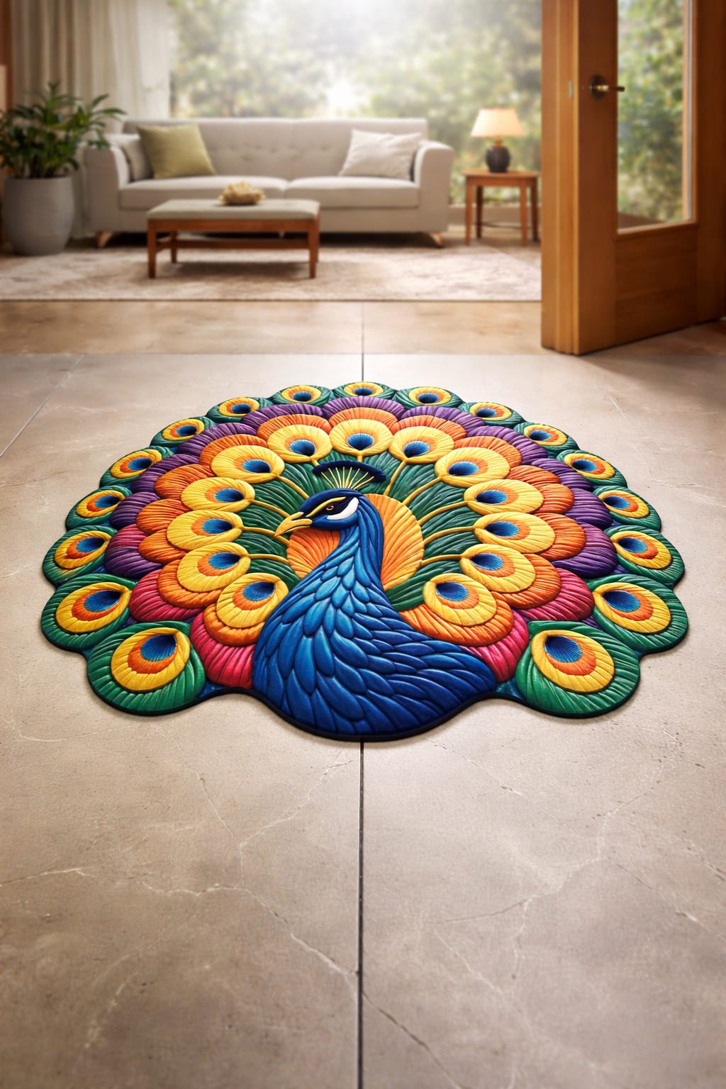 Elegant Living Room Carpet