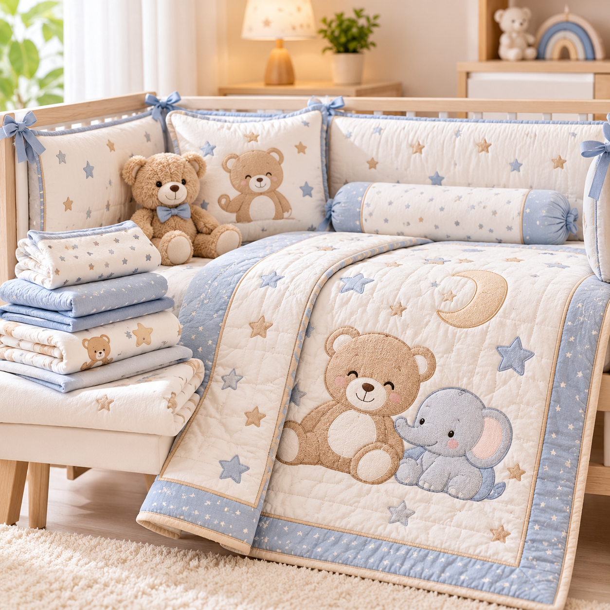 Soft Baby Bedding Set