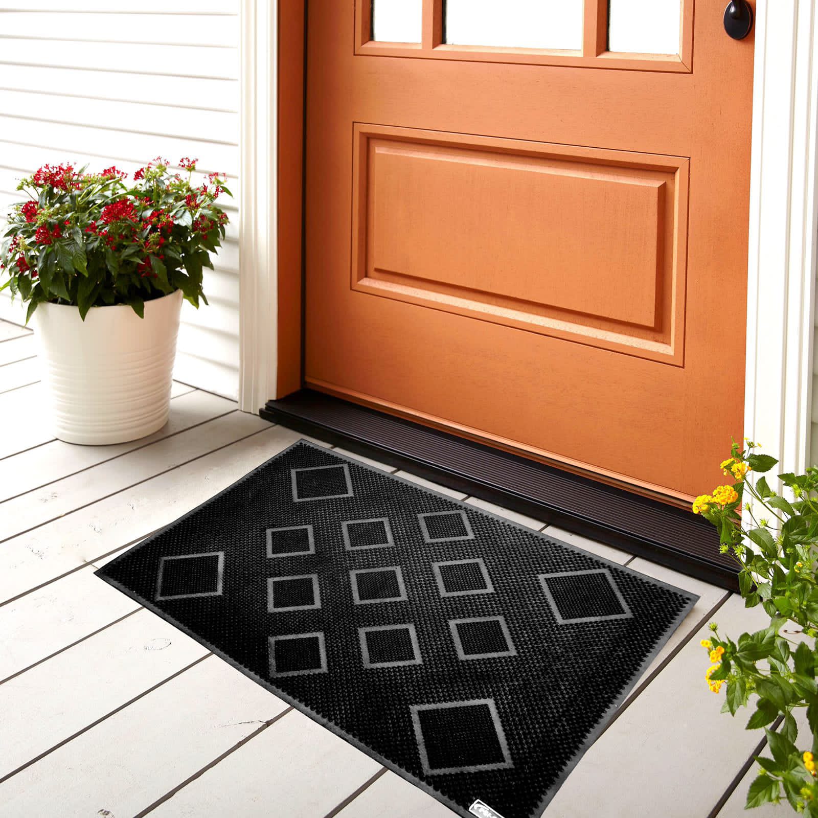 Modern Geometric Door Mat